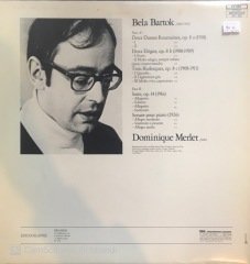 Bartok Dominique Merlet LP
