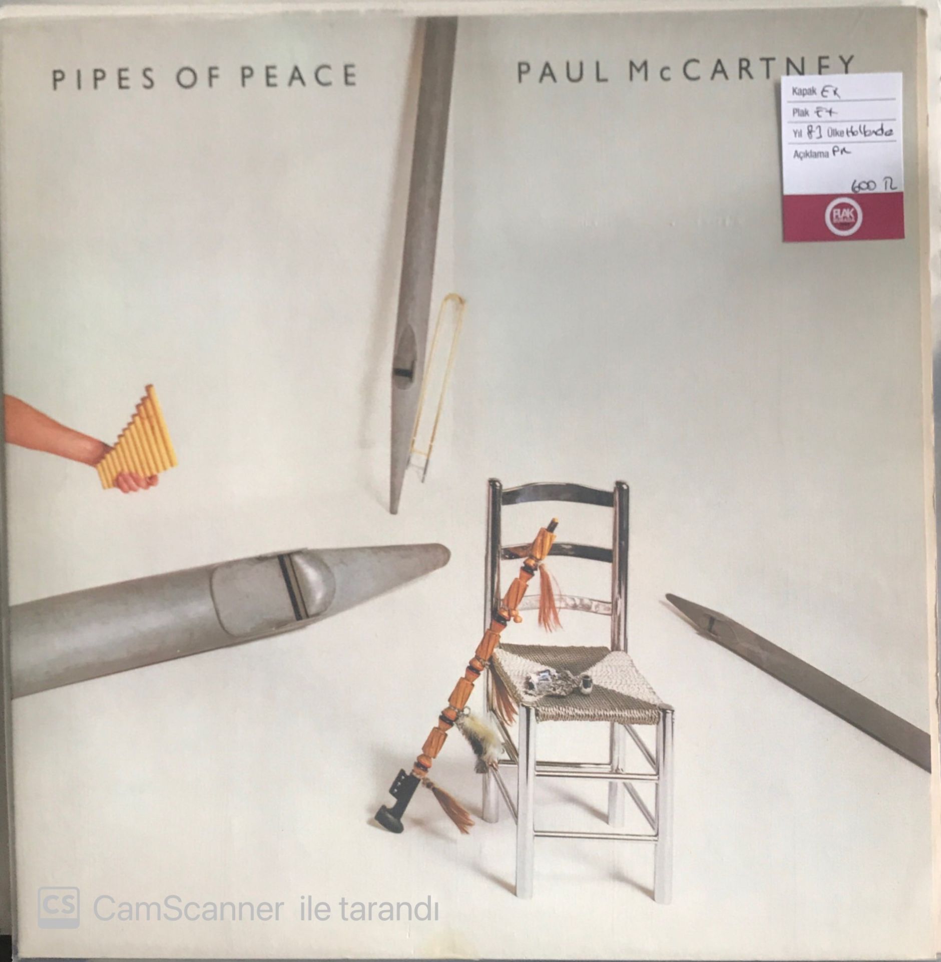 Paul McCartney - Pipes Of Peace LP