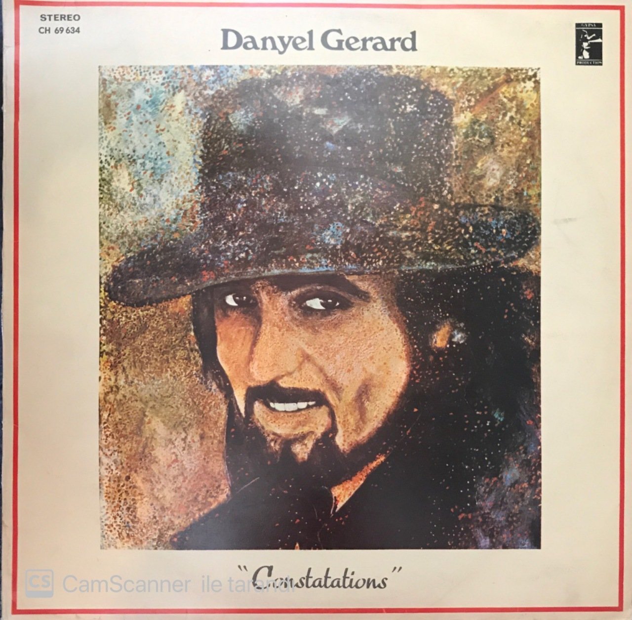 Danyel Gerard Constatations LP