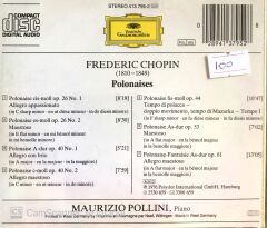 Chopin: Polonaises / Maurizio Pollini CD