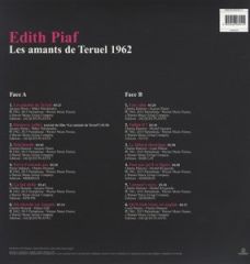 Édith Piaf - Les Amants De Teruel LP