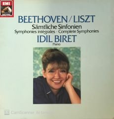 Beethoven Liszt Sinfonien Symphonies - Idil Biret Piano Box (6 Adet) LP