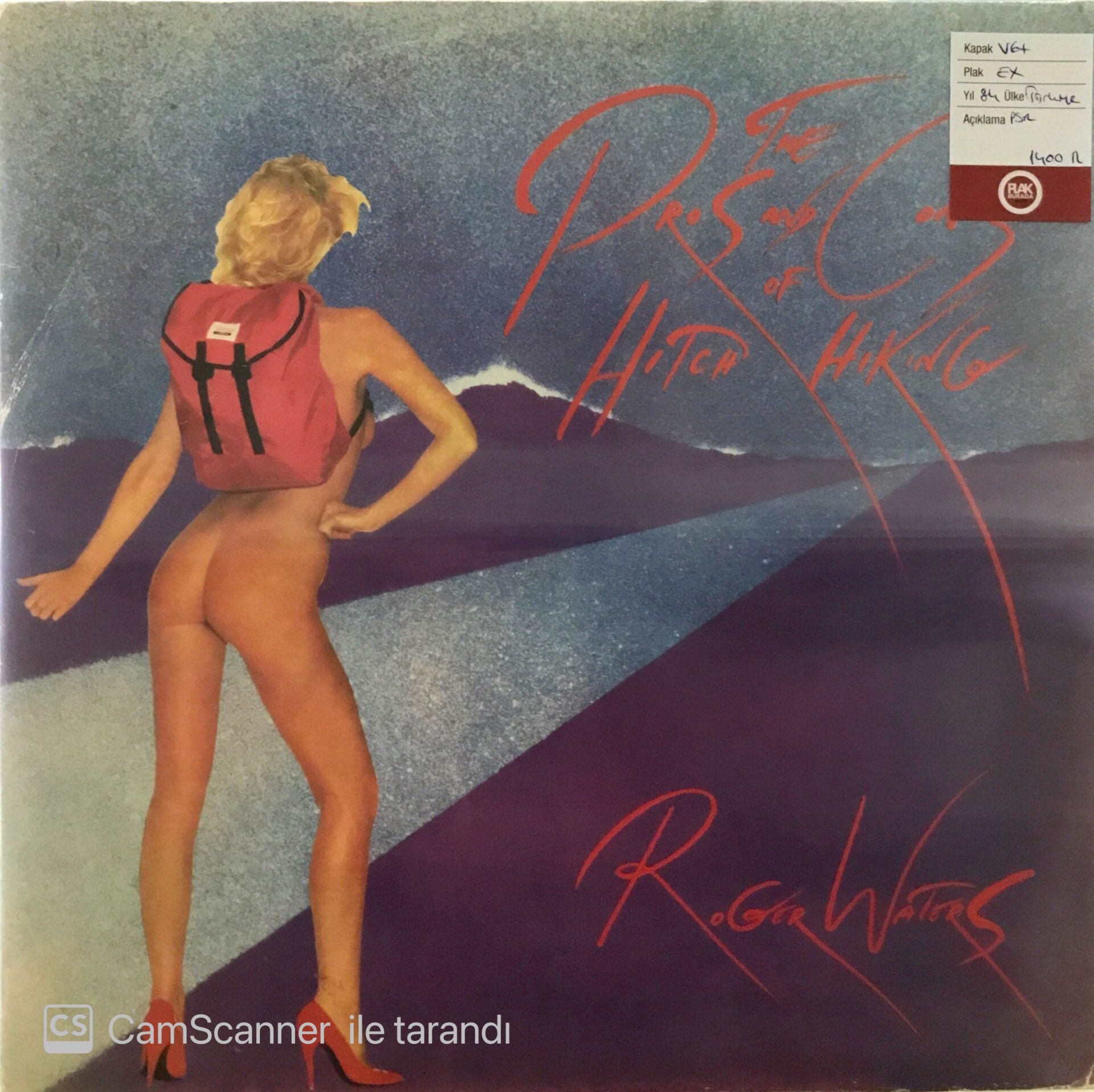 Roger Waters - The Pros And Cons Of Hitch Hiking LP