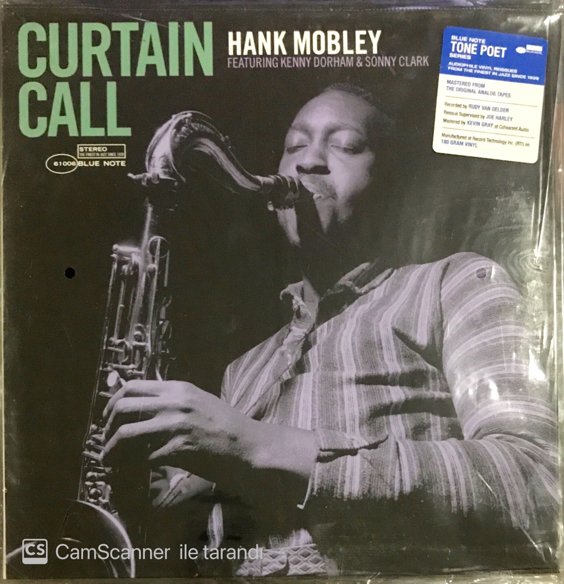 Hank Mobley Curtain Call LP