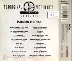 Marlene Dietrich / 16 Original World Hits CD