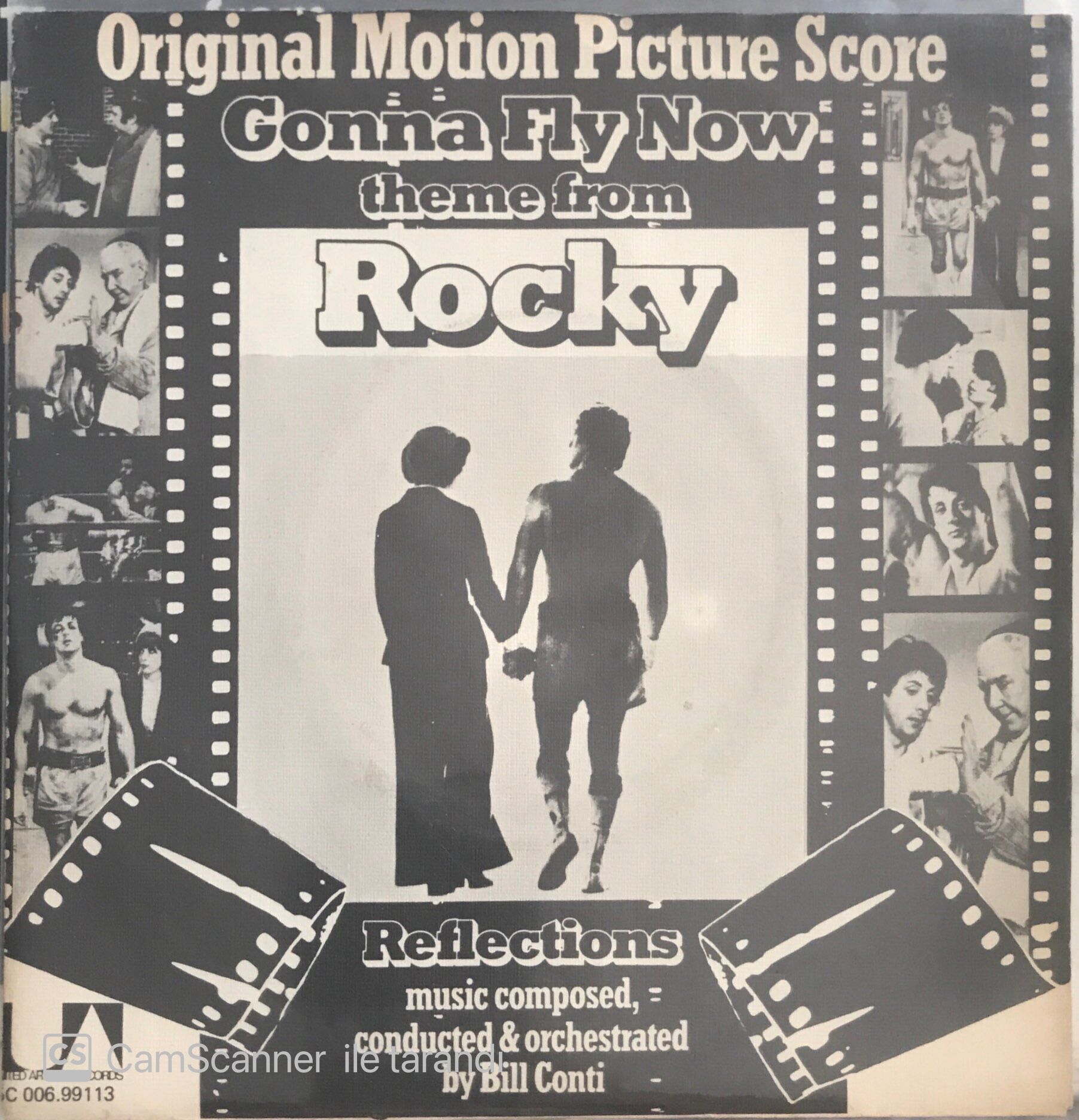 Original Motion Picture Score - Bill Conti Rocky 45lik
