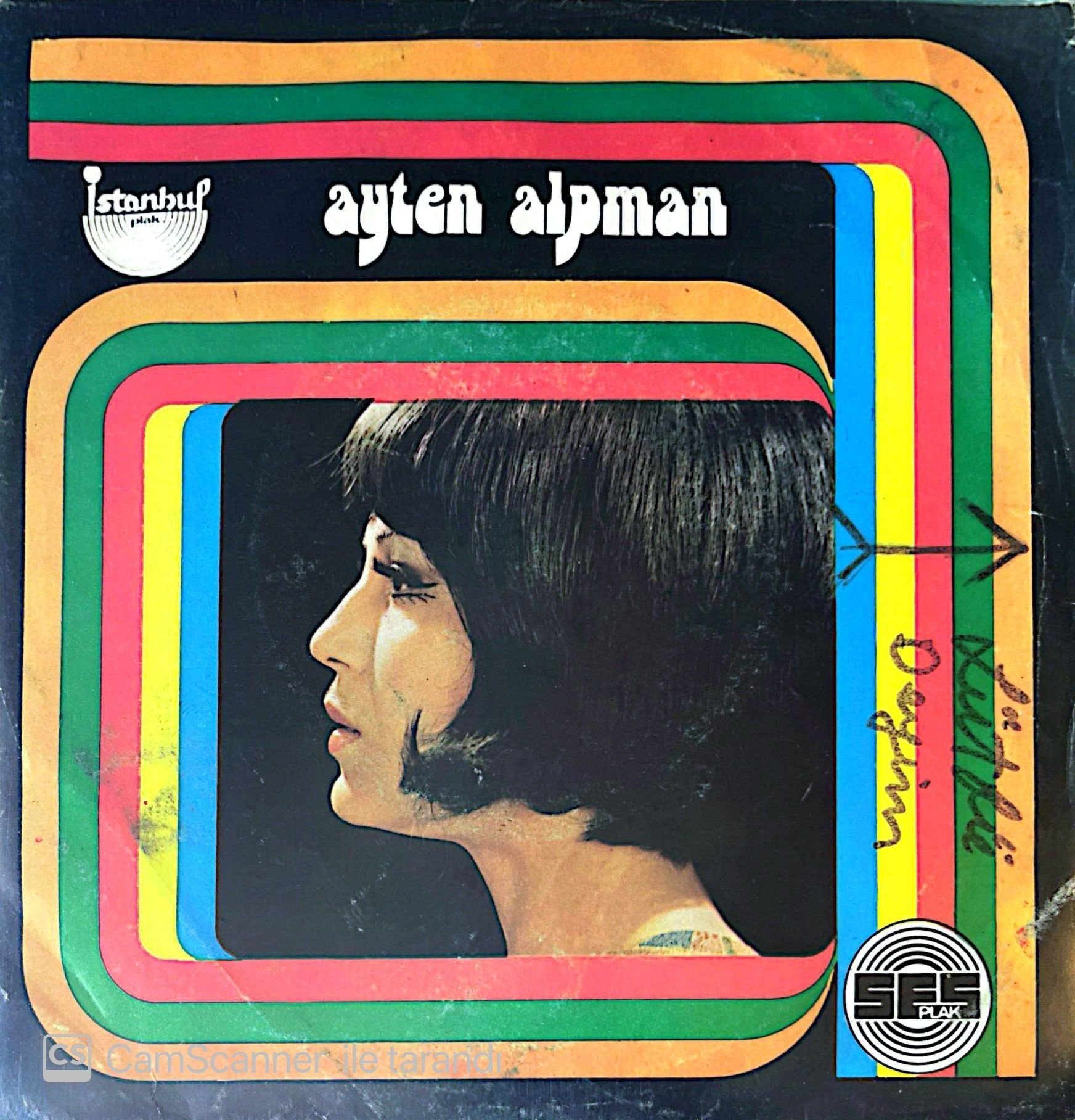 Ayten Alpman - Ben Yürürüm Yana Yana 45lik
