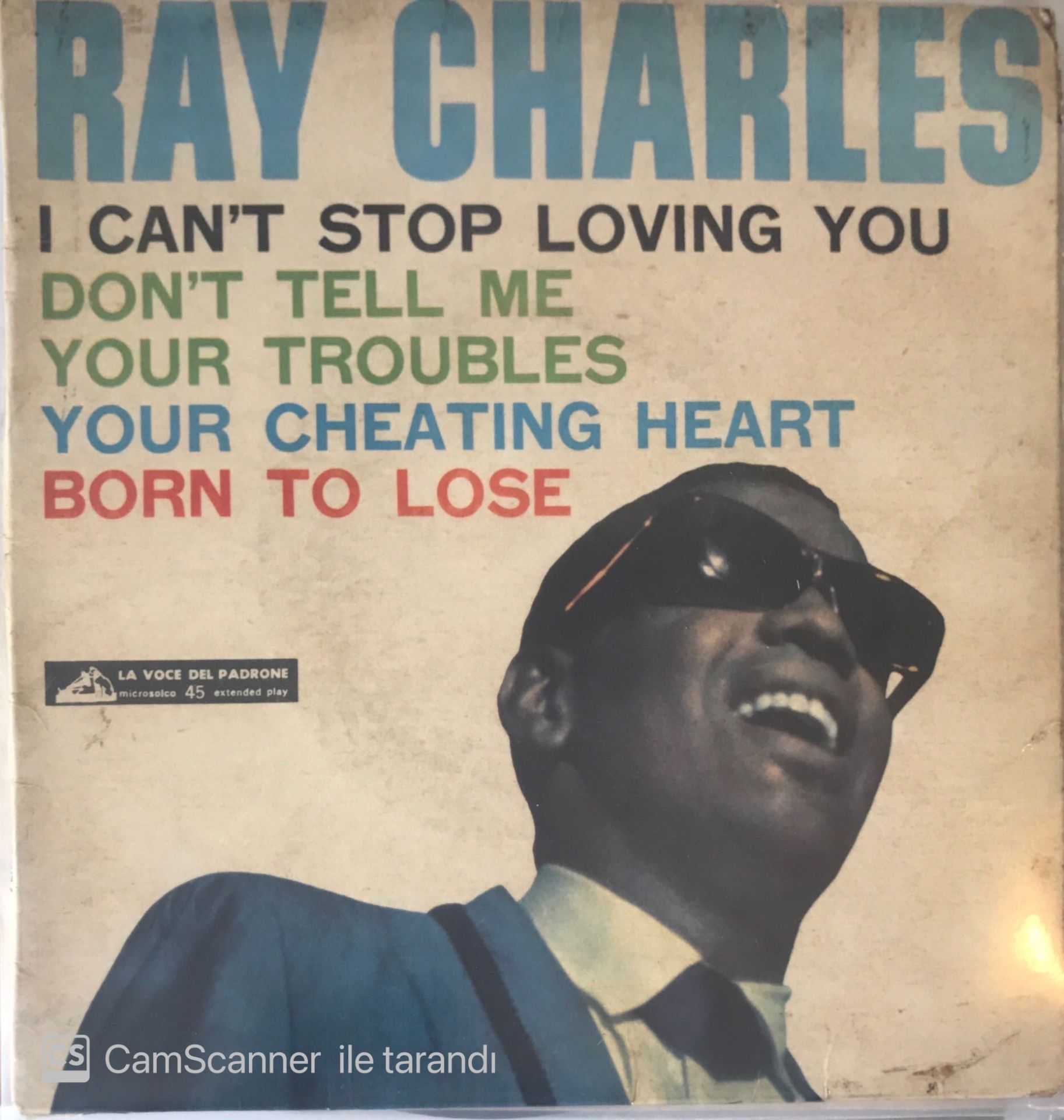Ray Charles - I Can't Stop Loving You 45lik