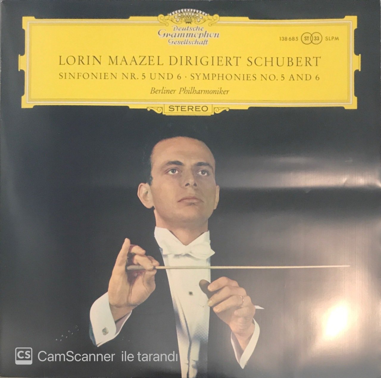 Lorin Maazel Dirigiert Schubert Sinfonien Nr.5 Und 6 Symphonies No.5 And 6 LP