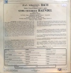 Haendel Rodrigo Ariodante J.S. Bach Suite En Si LP