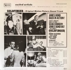 James Bond Original Motion Picture Soundtrack Golden Finger LP