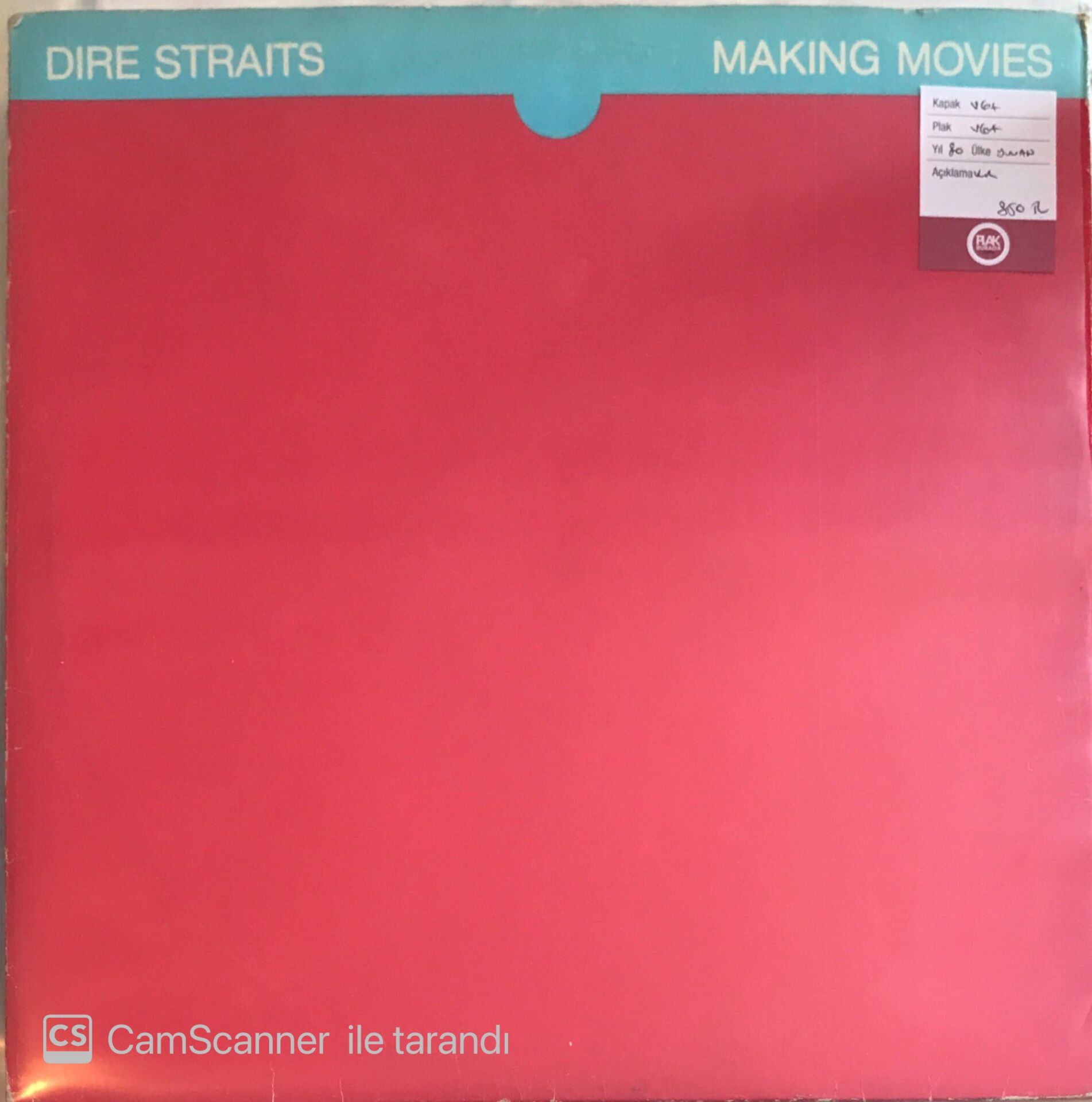 Dire Straits - Making Movies LP