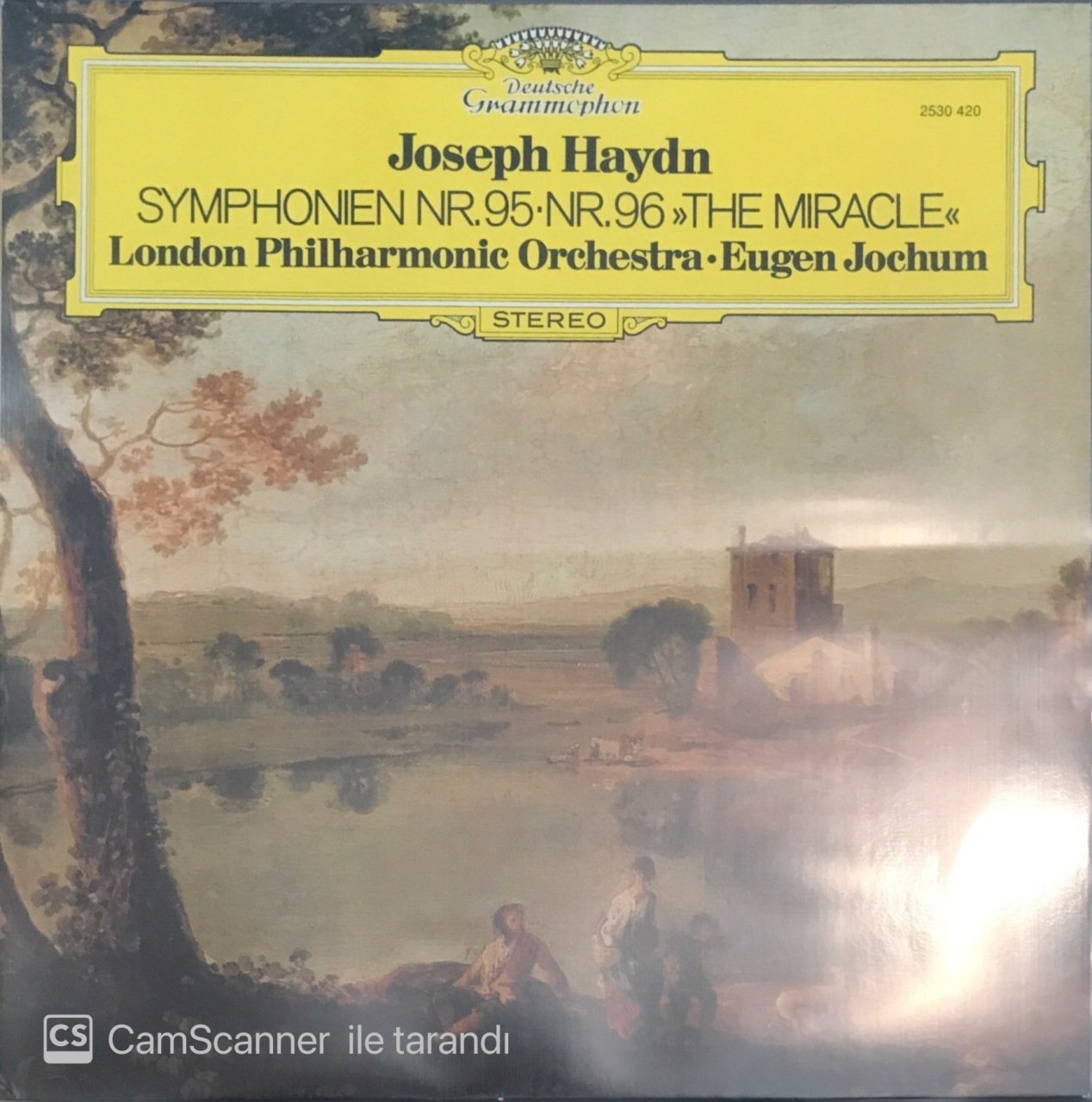 Joseph Haydn Symphonien Nr.95 Nr.96 The Miracle LP
