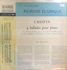 Chopin 4 Ballades Pour Piano LP