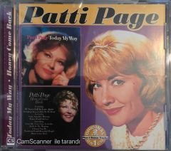 Patti Page - Today My Way  / Honey Come Back CD