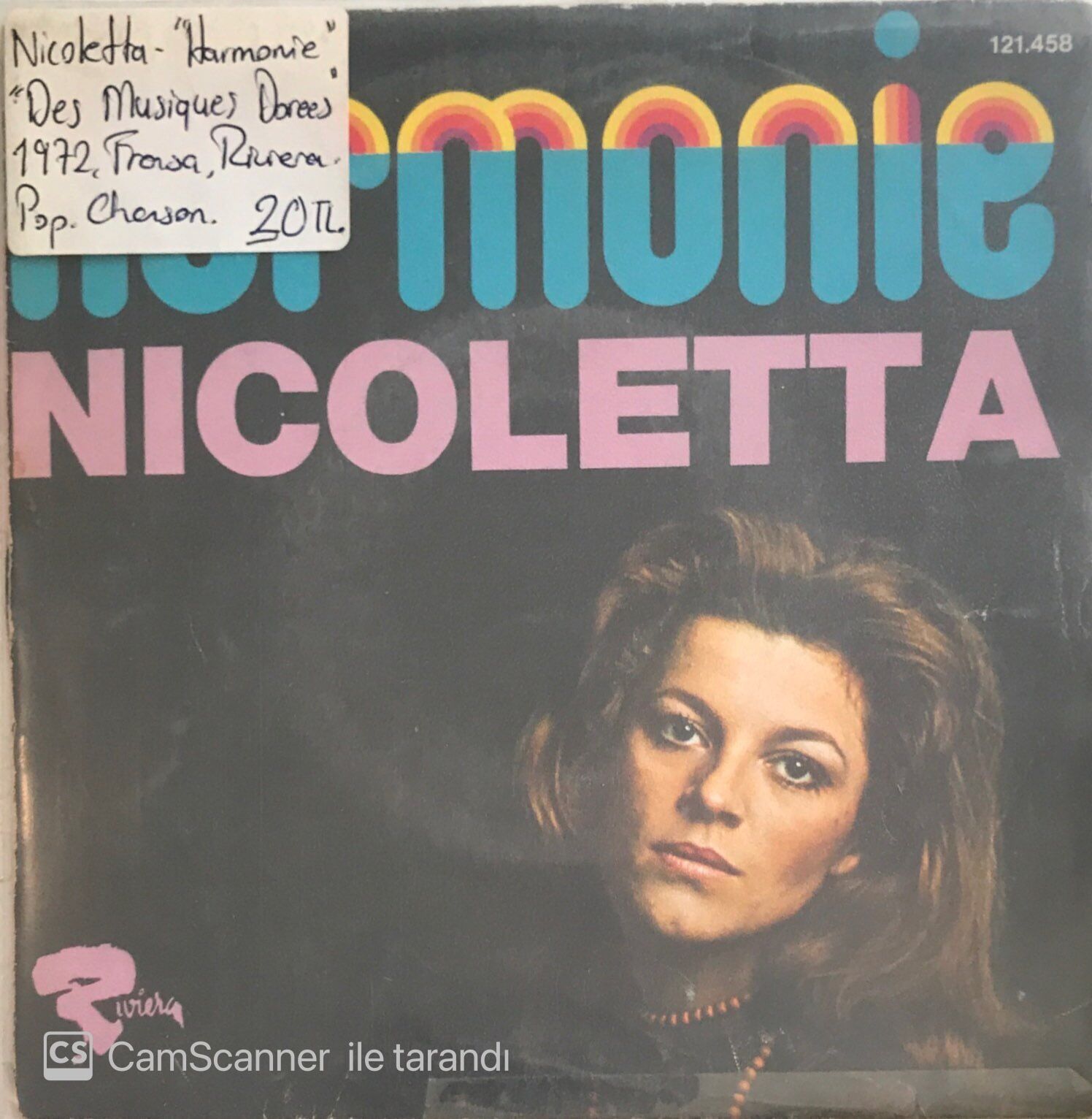 Nicoletta Harmonie 45lik