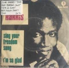 Oscar Harris Sing Your Freedom Song 45lik