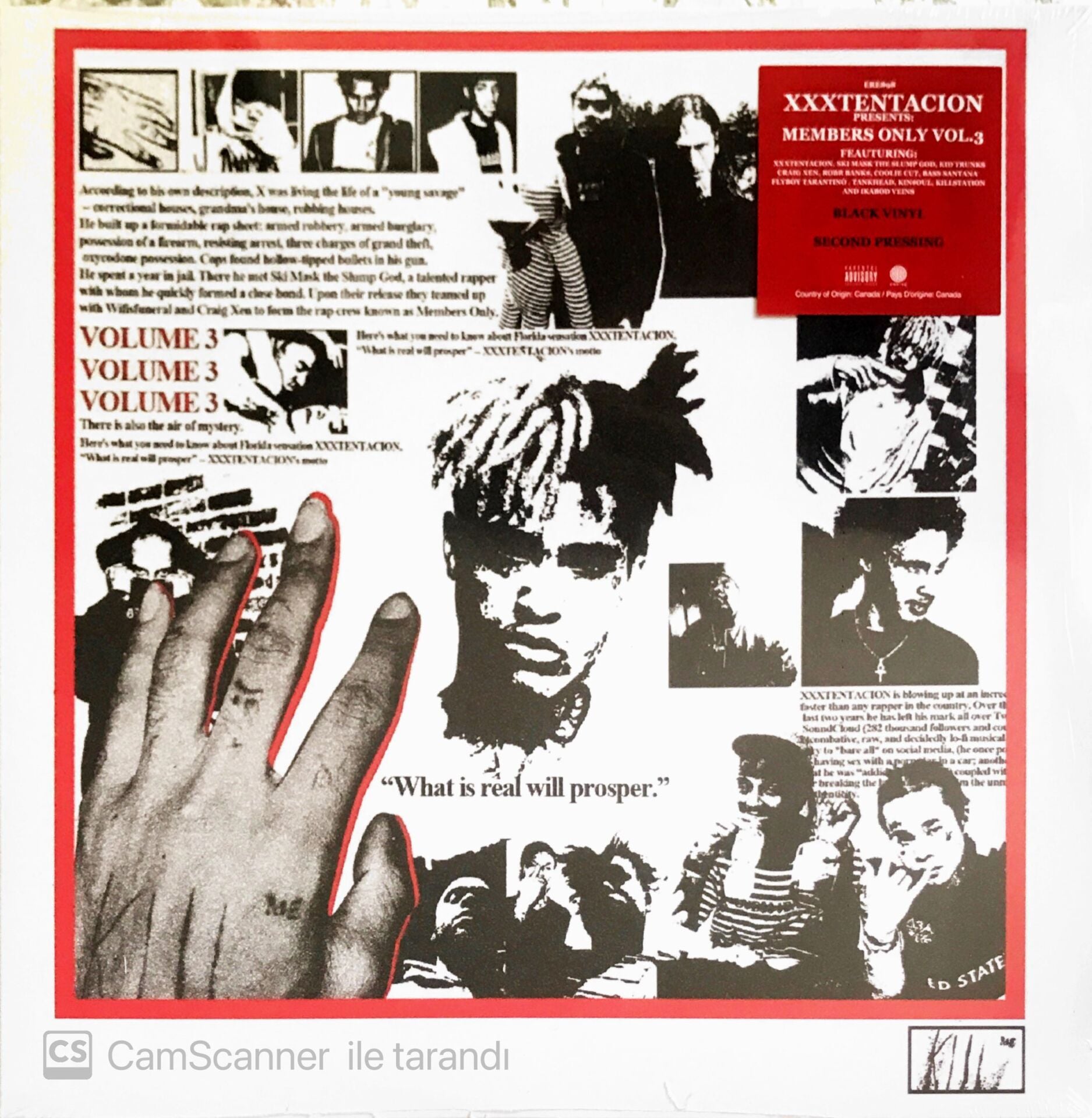 XXXTENTACION Presents Members Only Vol. 3 - LP