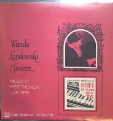 Wanda Landowska Concert Mozart Beethoven Lanner LP