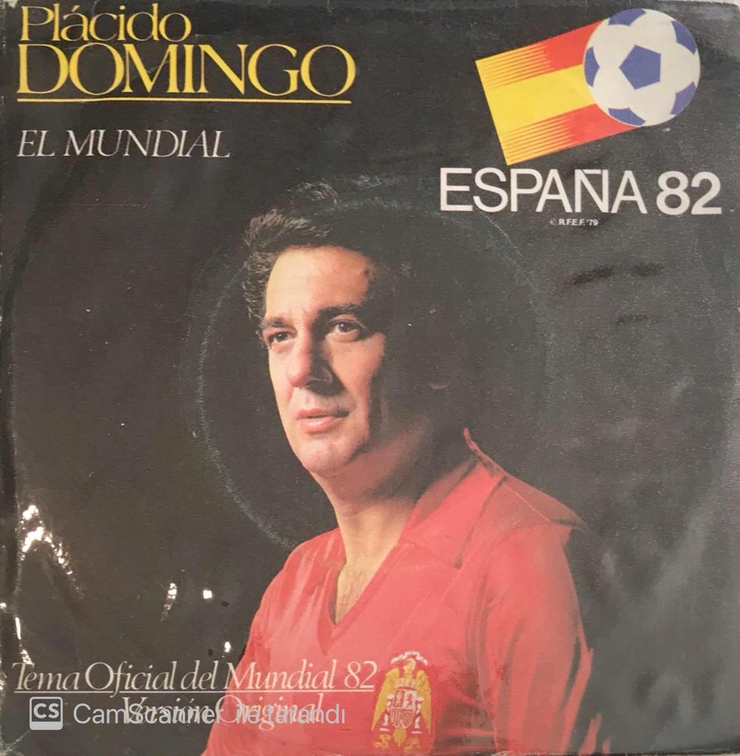 Placido Domingo El Mundial 45lik