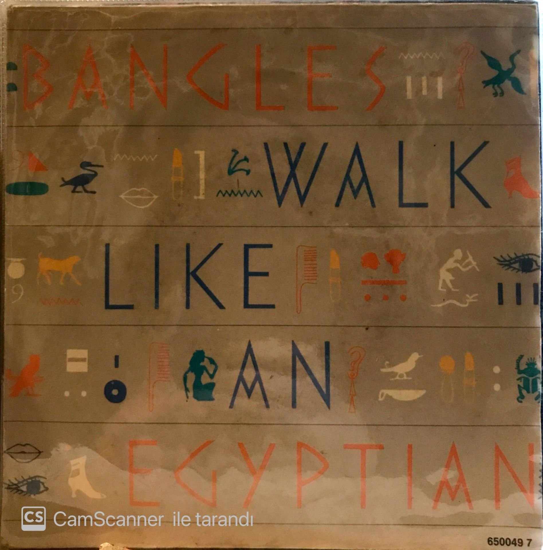 Bangles - Walk like an Egyptian 45lik