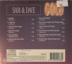 Sam & Dave Gold CD