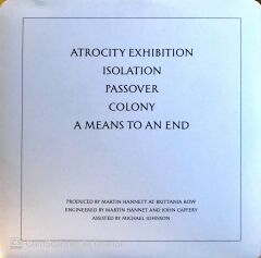 Joy Division Closer LP