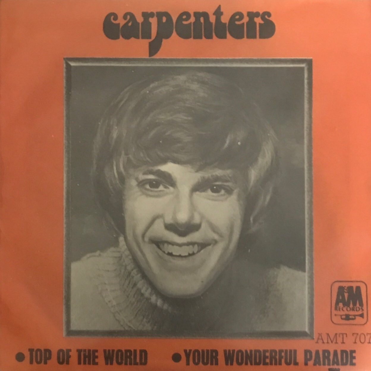 Carpenters Top Of The World 45lik