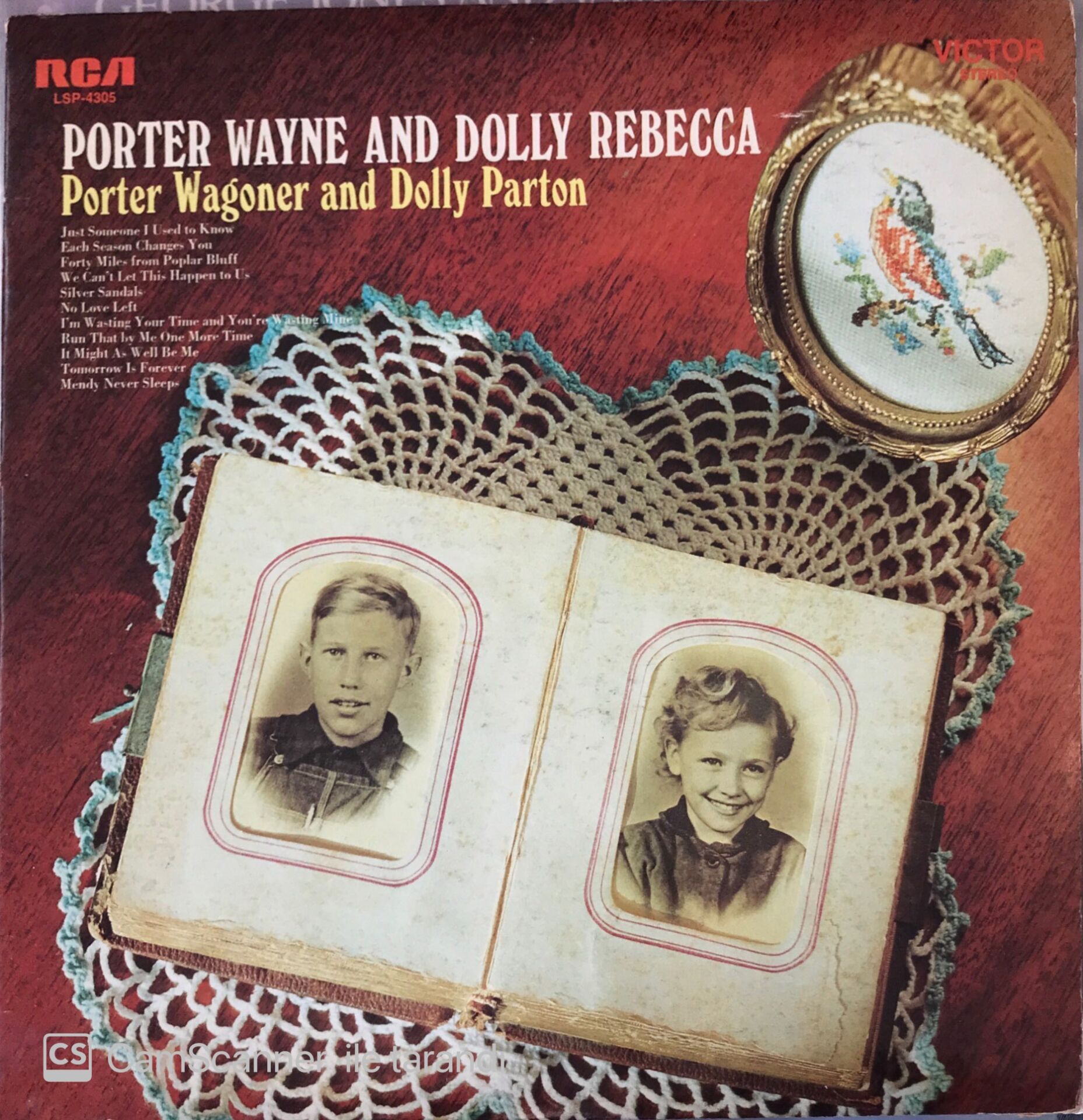Porter Wayne And Dolly Rebecca - Porter Wagoner And Dolly Parton LP