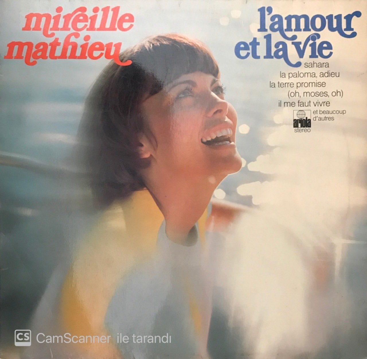 Mireille Mathieu L'amour Et La Vie LP