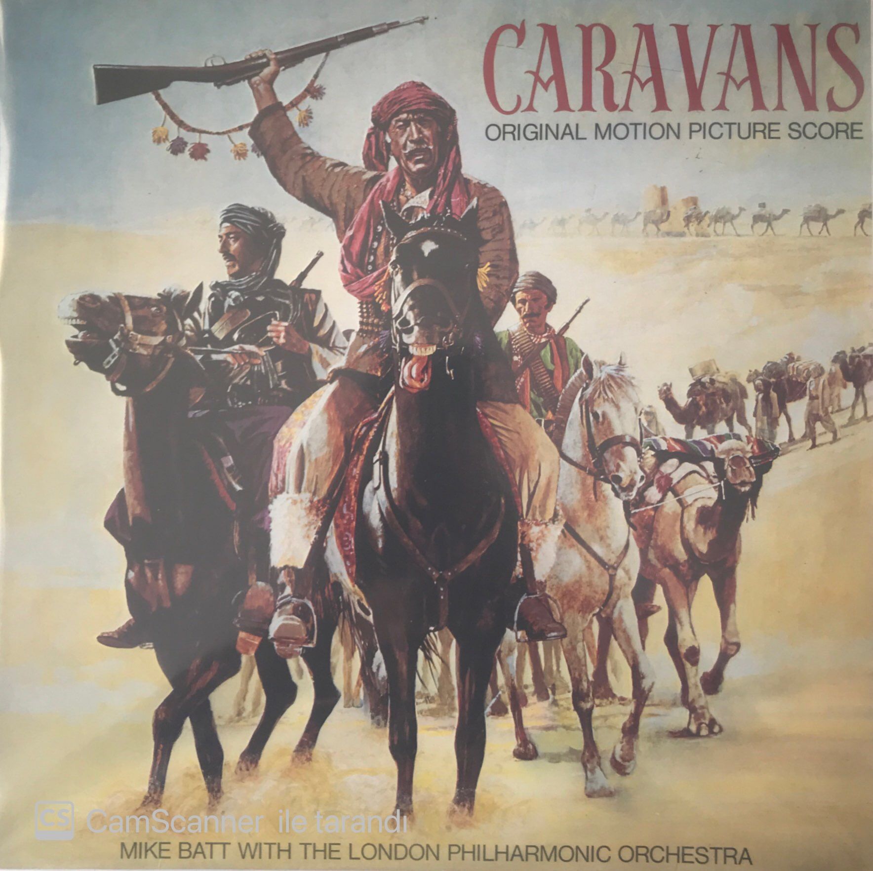 Caravans Original Motion Picture Score Soundtrack LP