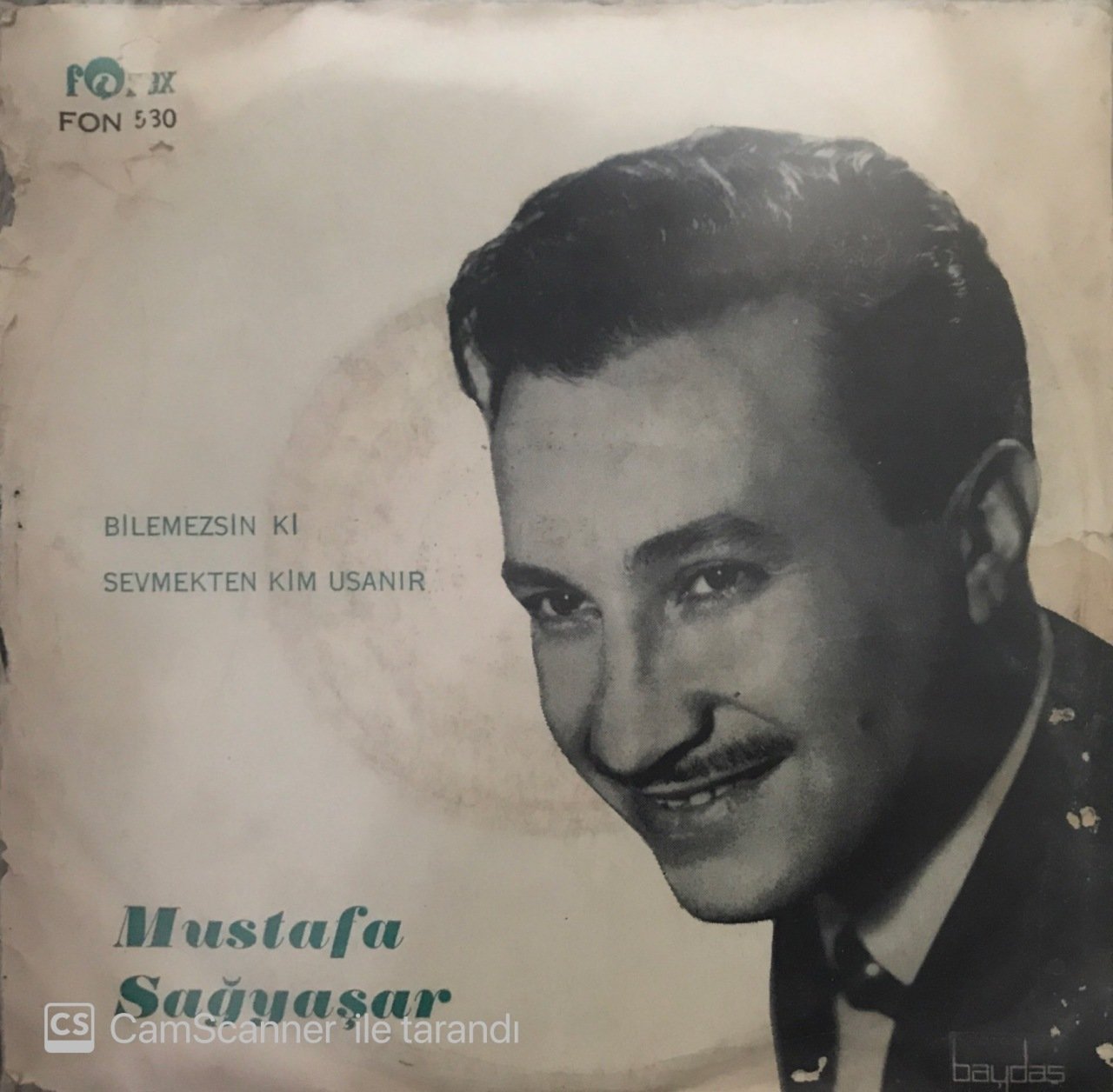 Mustafa Sağyaşar Bilemezsin Ki 45lik