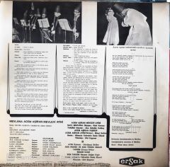 Mevlana Acem Aşiran Mevlevi Ayini LP