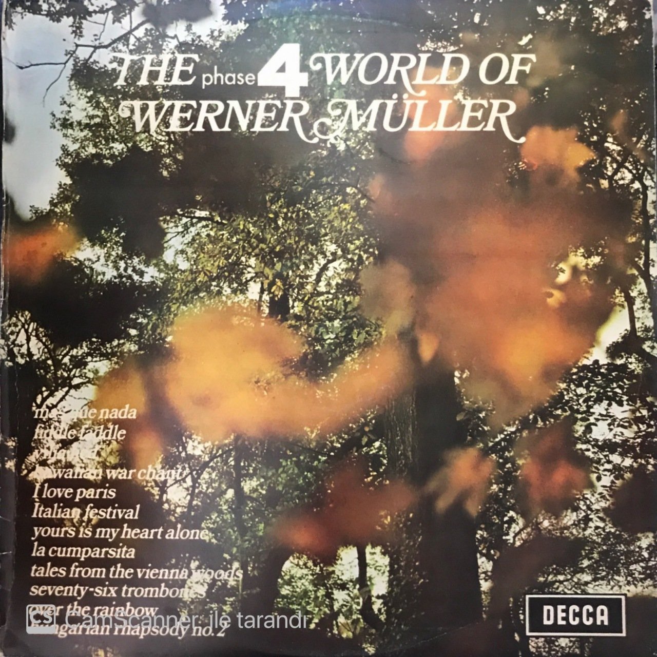 The Phase 4 World Of Werner Müller LP
