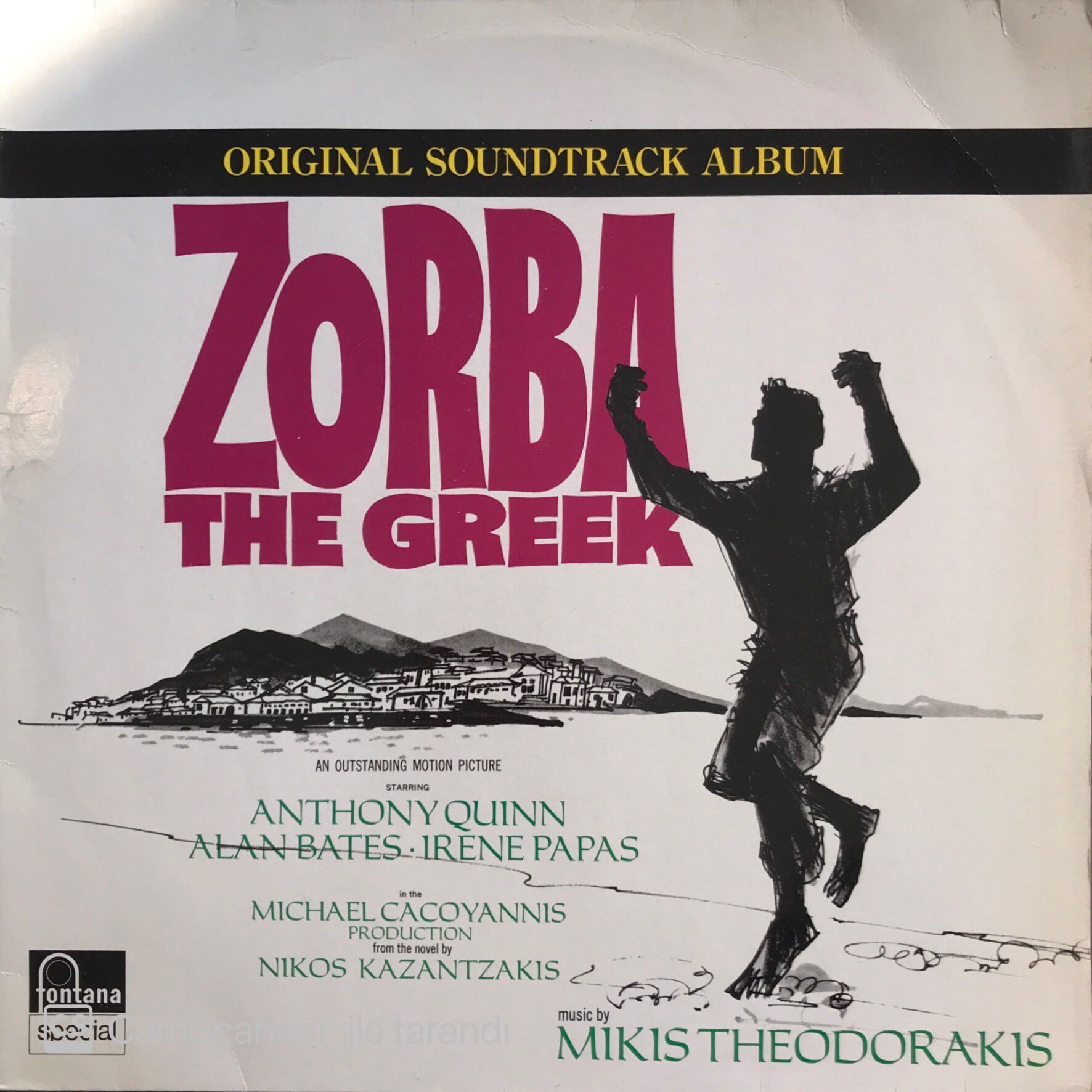 Zorba The Greek Original Soundtrack Album LP