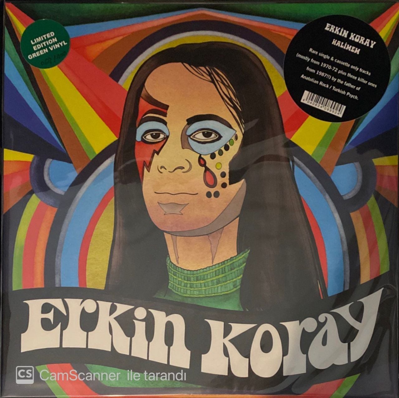 Erkin Koray Halimem Limited (100 Kopya) Yeşil Renkli LP
