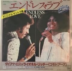 Diana Ross & Lionel Richie Endless Love Japon Baskı 45lik