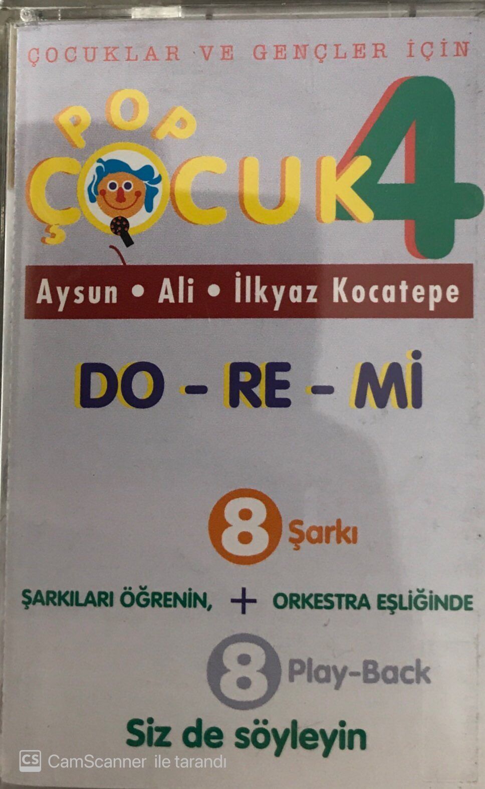 Pop Çocuk 4 Do - Re - Mi KASET