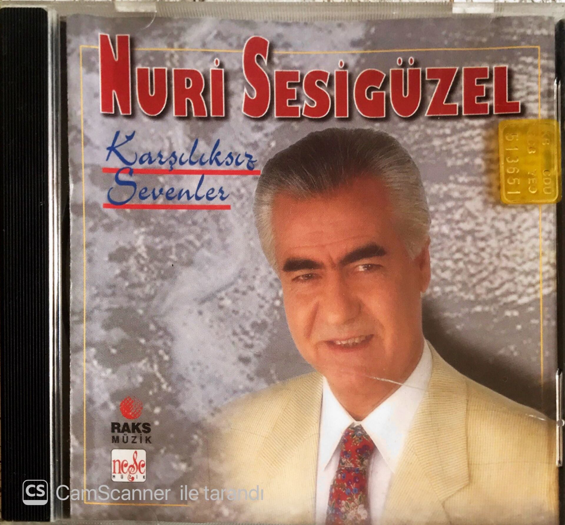 Nuri Sesigüzel - Karşılıksız Sevenler - CD