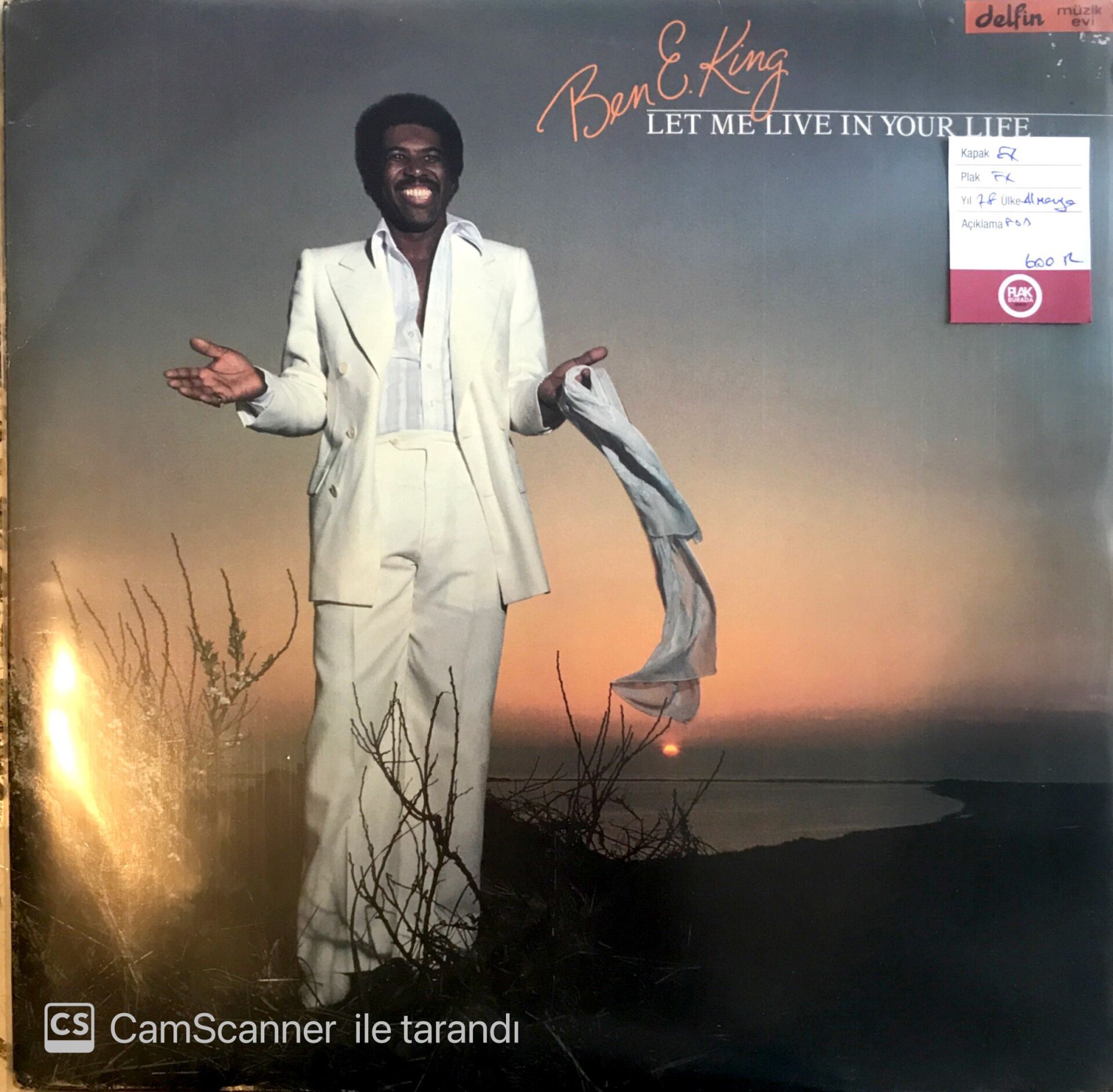 Ben E. King - Let me Live in Your Life LP