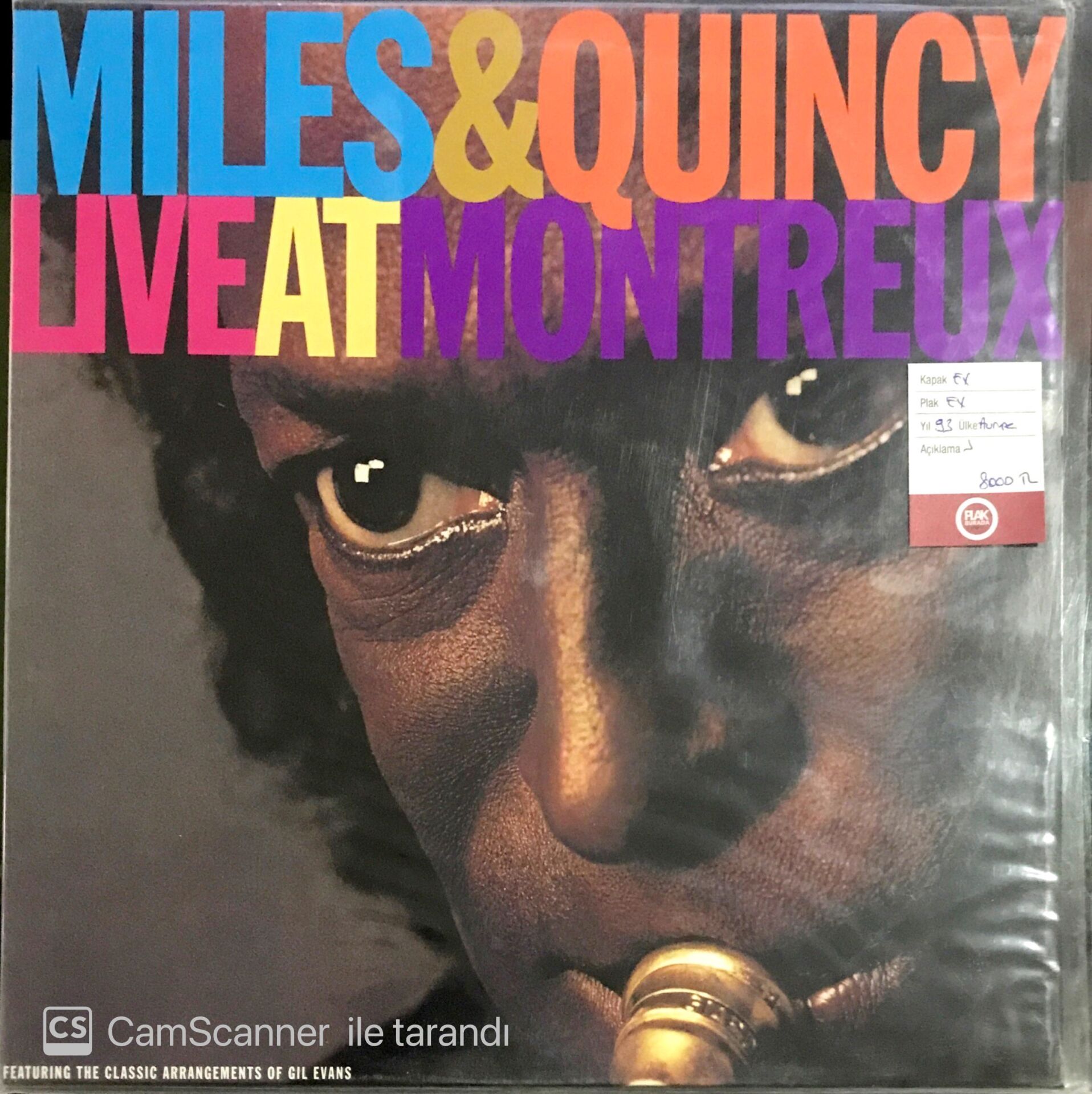 Miles & Quincy Live at Montreux LP