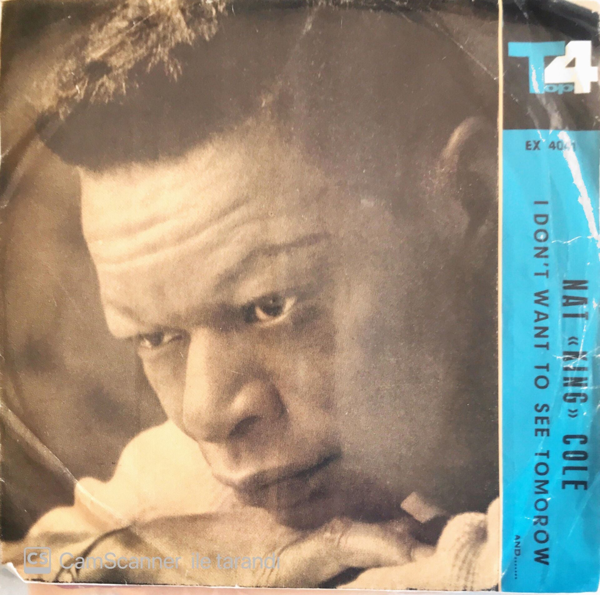 Nat King Cole -  I Don't want to see Tomorrow EP 45lik