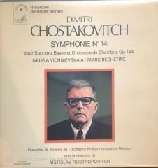 Chostakovitch Symphonie N' 14 LP