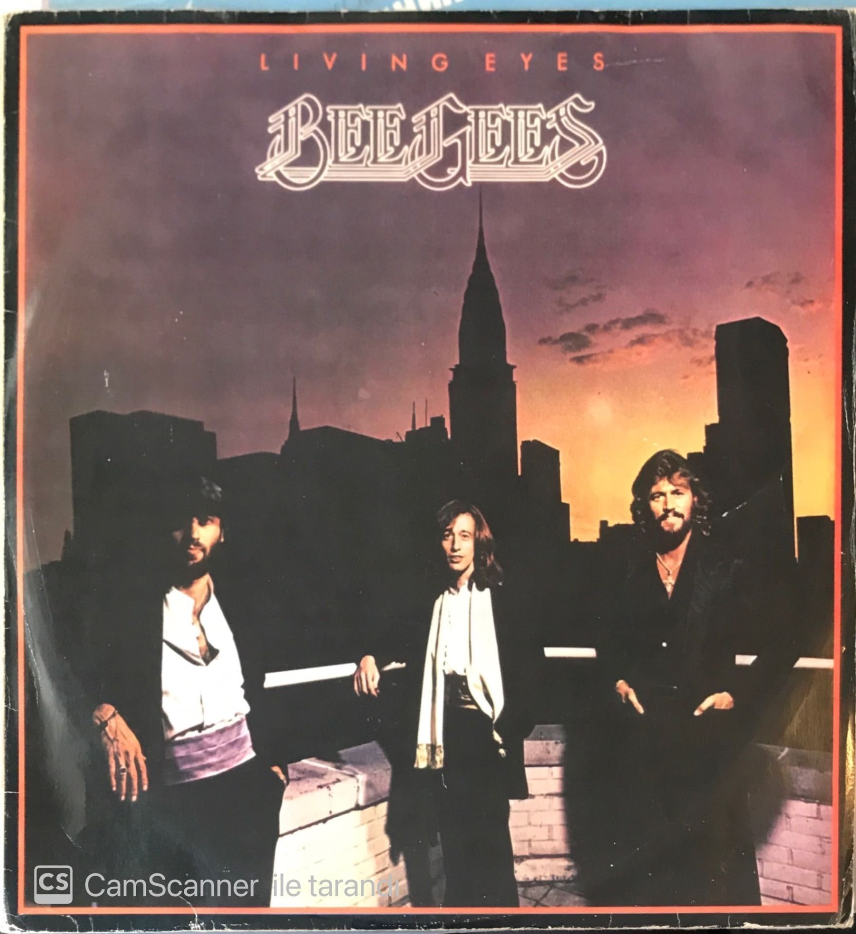 Bee Gees Living Eyes LP