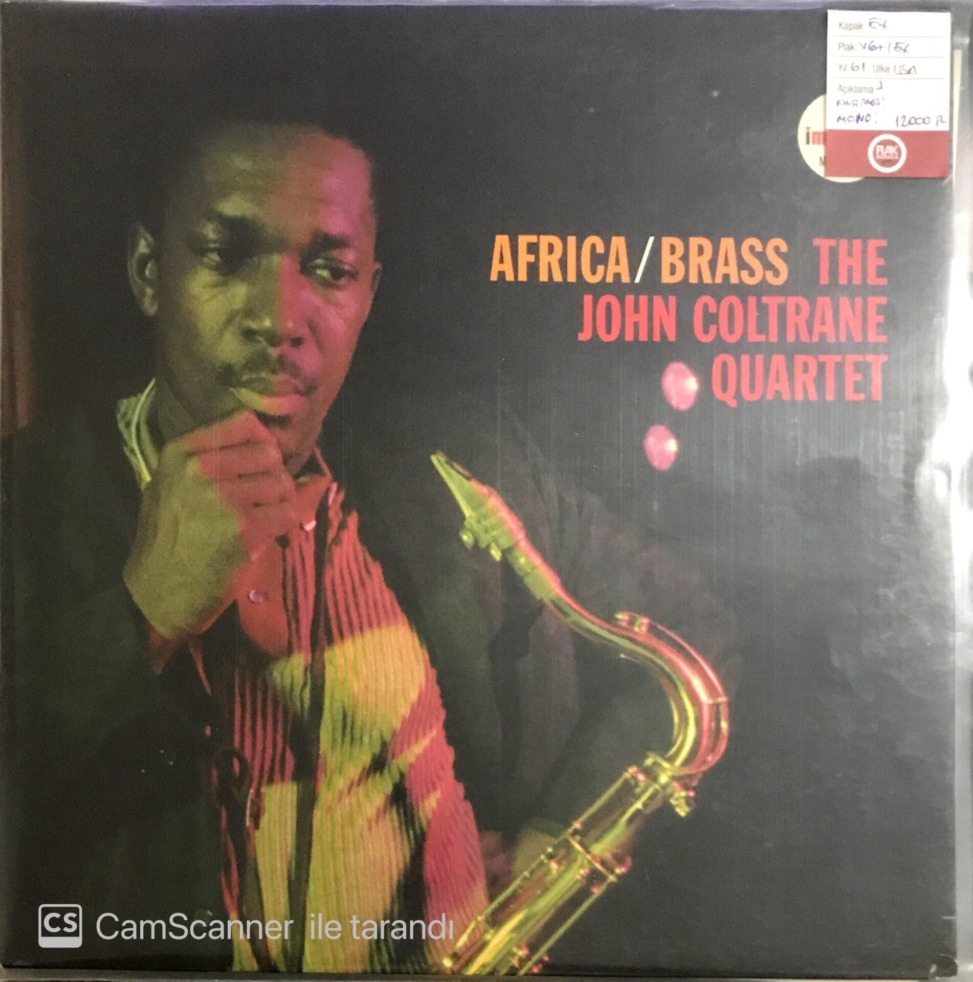 The John Coltrane Quartet - Africa/Brass LP