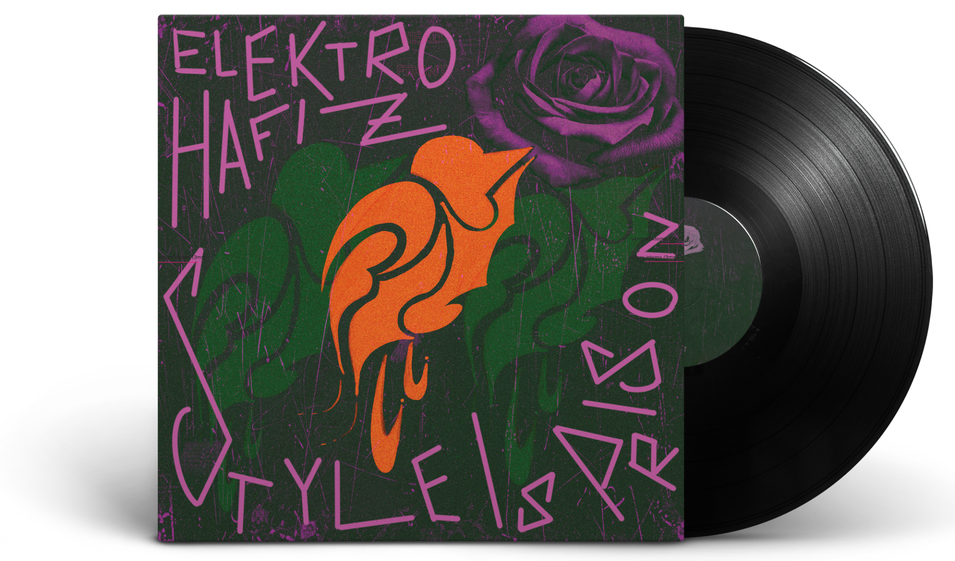 Elektro Hafız - Style Is Prison Mockup LP