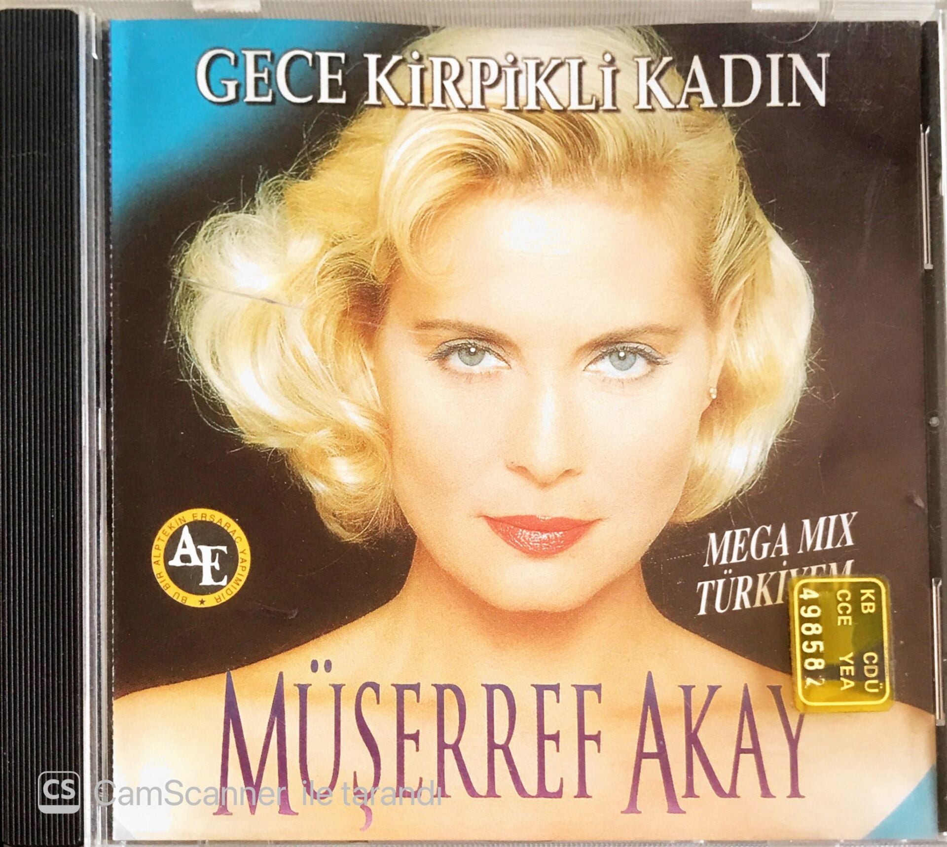 Müşerref Akay - Gece Kirpikli Kadın - CD