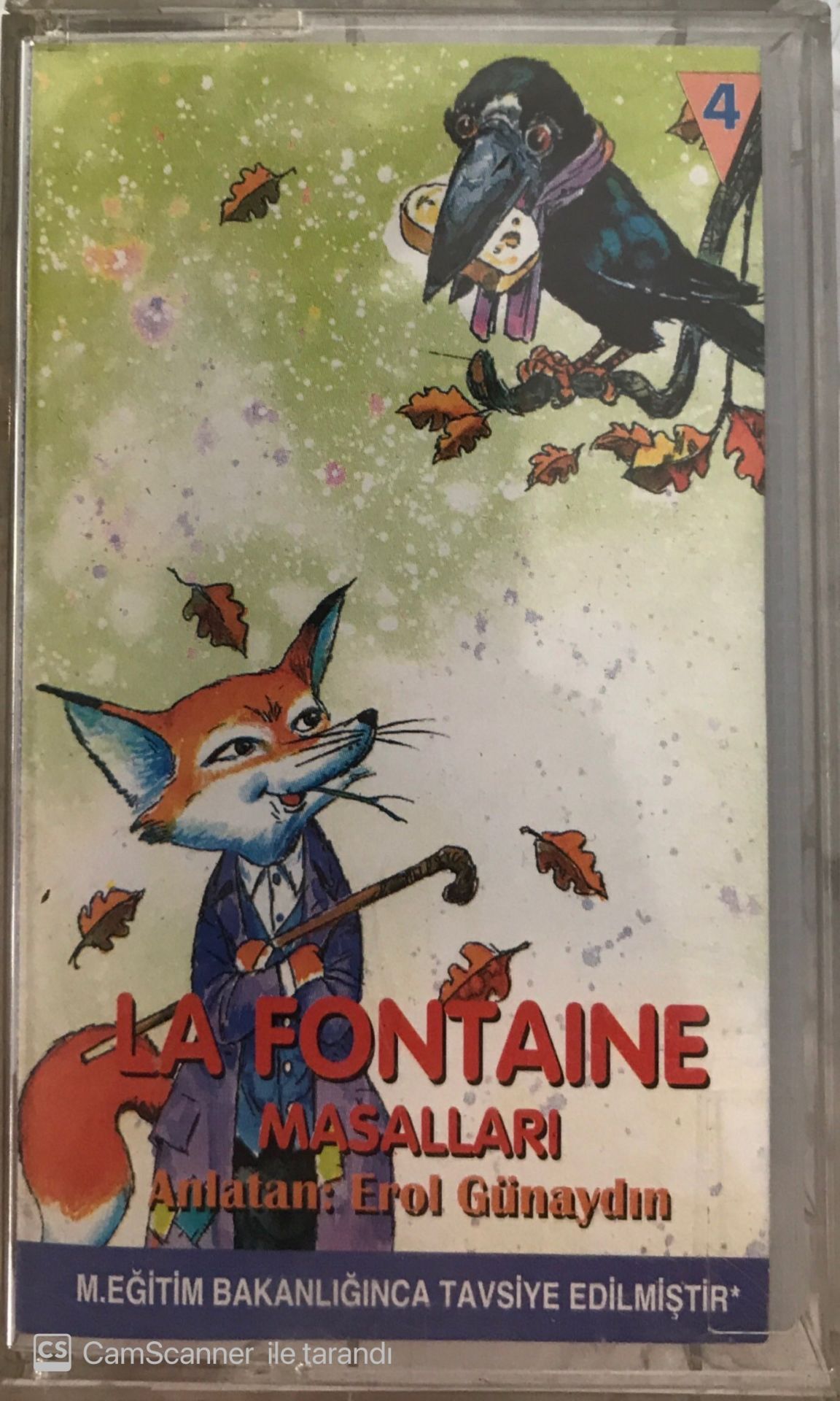 La Fontaine Masalları - Anlatan Erol Günaydın KASET
