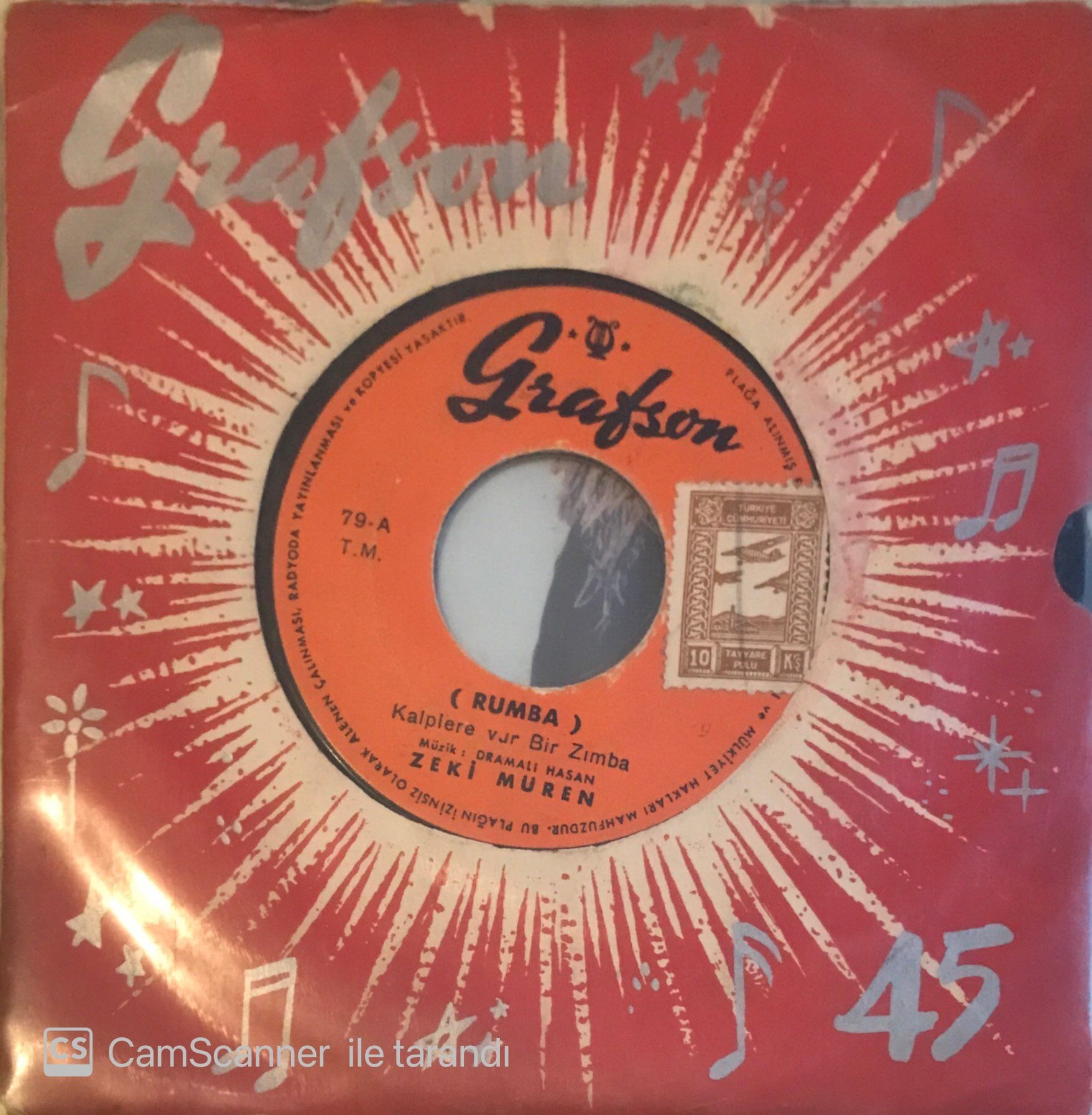 Zeki Müren - Geçti Muhabbet Demi 45lik