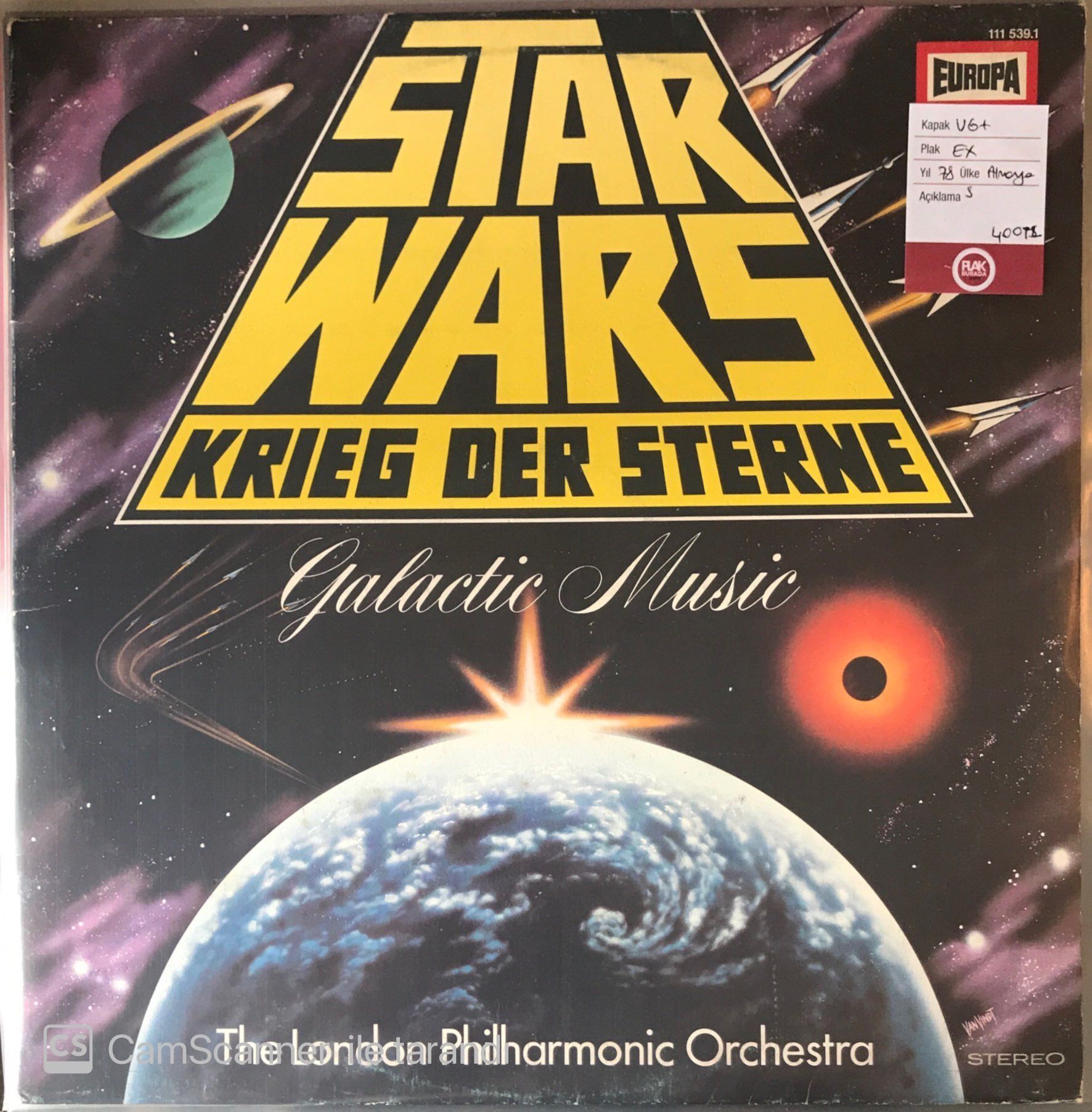 Star Wars Krieg Der Sterne LP